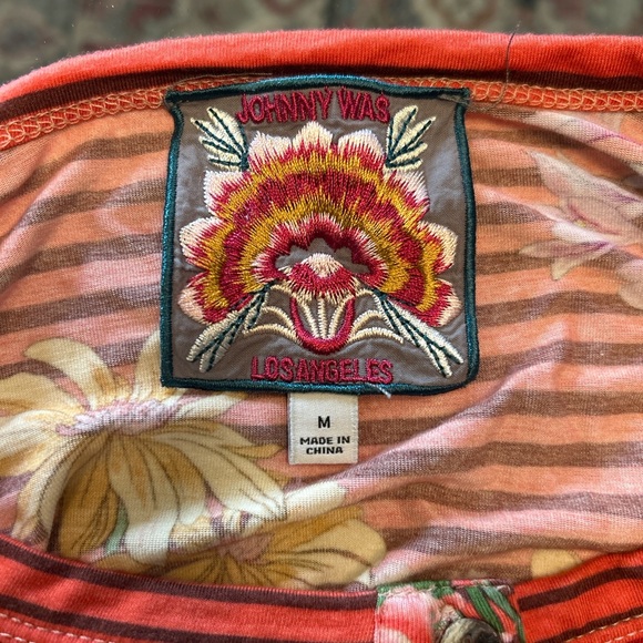 Johnny Was Rico Henley Top - Picture 3 of 5